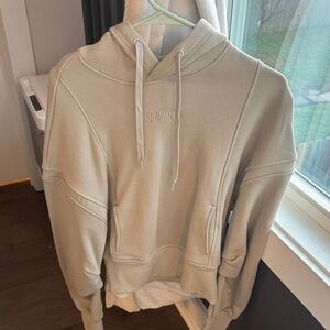 Gymshark Women's Beige Hoodie